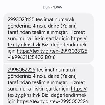 Trendyol Express Kargoların Farklı Yere Teslim Edilmesi