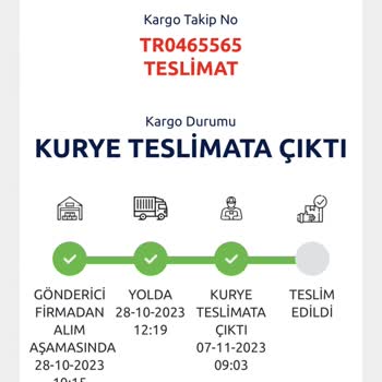 Ceva Kargo Teslim Etmemesi!