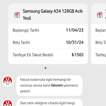 Vodafone Bilgim Dışında Cihaz Satılması
