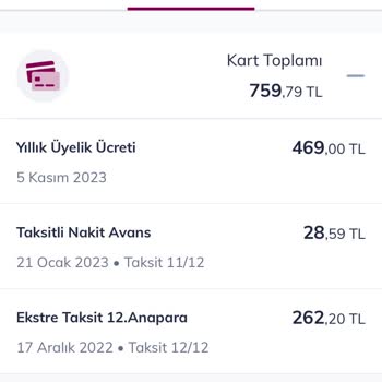 QNB Finansbank Yıllık Aidat Ücreti