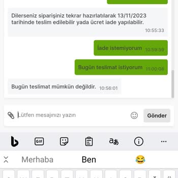 Migros Teslim Edilmeyen Ürün