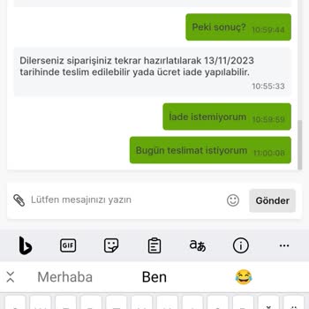 Migros Teslim Edilmeyen Ürün