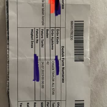 Converse İncelemeye Verilen Ürün Geri Dönüş Yapmaması