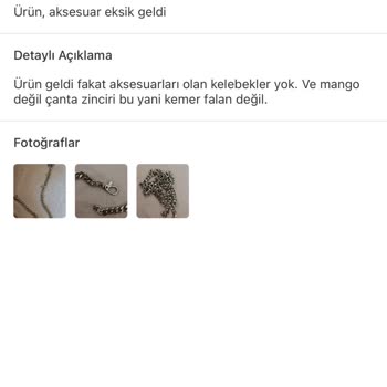 Dolap Eksik Ürün İadesiyle Karşı Karşıya Kaldım