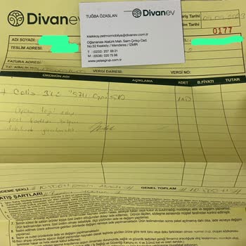 Divanev Koltuk Teslimatını Gerçekleştiremiyor