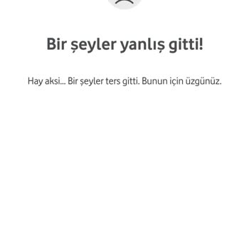 Vodafone'da Çark Çevirmeme Sorumu
