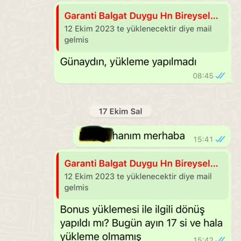 Garanti BBVA Emeklilik Promosyon İşlemi