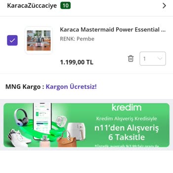 N11 Tanımlı Kuponunu Vermiyor
