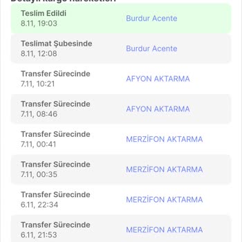 Sürat Kargo'nun Teslim Edilmediği Halde Teslim Edilmiş Gözükmesi