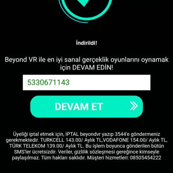 Faturama Para Yansıtıldı Şikayetçiyim Beyond VR Den