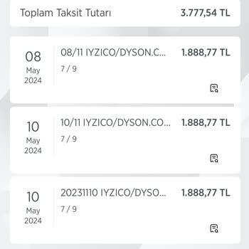 Dyson Güvenlik Açığı, Sipariş İptali Ve 1 Ürüne 3 Ürün Ödemesi Alması