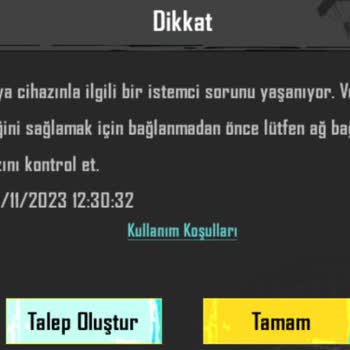 İstemciden Kaynaklanan Ban PUBG