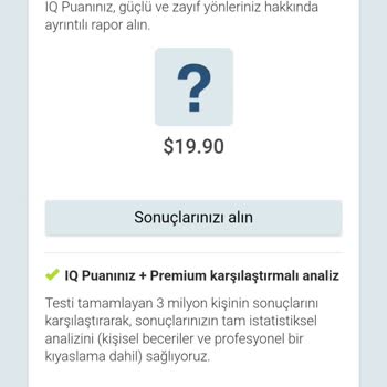 IQ Test Academy Ücretsiz Deneyim Kâbusu!