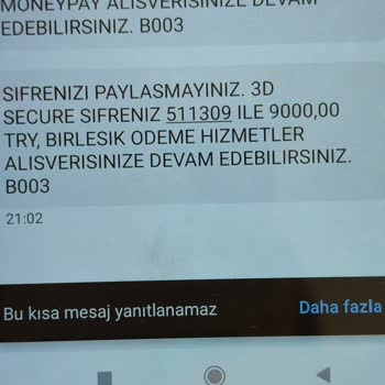 MoneyPay Usulsüz Sahte Bir Siteden Kartımdan Para Çekildi