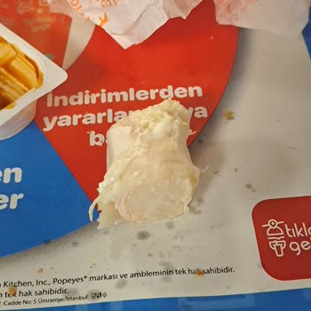 Popeyes Hamburgerimden Yeşilliğin Başı Çıktı