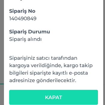 Shiny Force Siparişim Elime Ulaşmıyor
