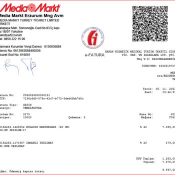 Arızalı Sıfır Bulaşık Makinesi ( Media Markt )