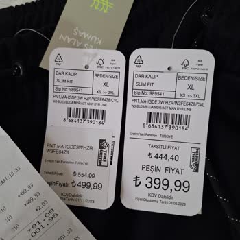 LCW Mall Of İstanbul Reyon-Kasa Etiket Farkı