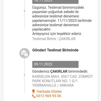 MNG Kargo Asılsız Mesaj Gönderiyor, Müşteriyi Boşa Bekletiyor.