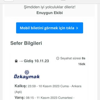 Özkaymak Ve Enuygun.com Şirketinin Sorumsuzluğu Yüzünden Ortada Kaldık