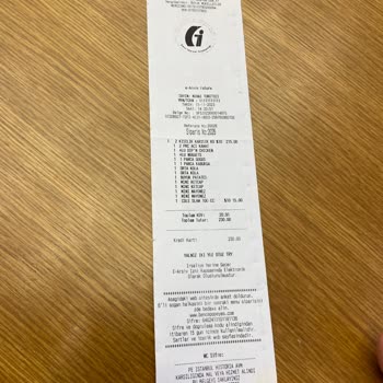 Popeyes Anketinin Kabul Edilmemesi