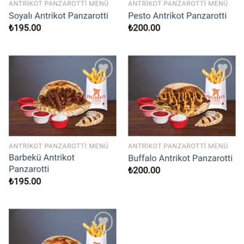 Panzarotti Tüketiciyi Yanıltıyor. İnternetteki Menüden %32 Pahalı