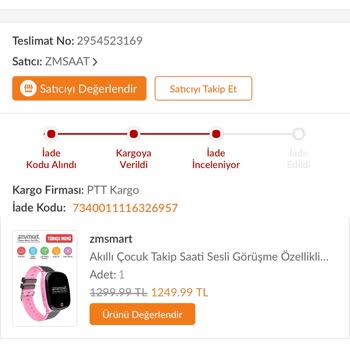 ZM Saat Akıllı Çocuk Saati