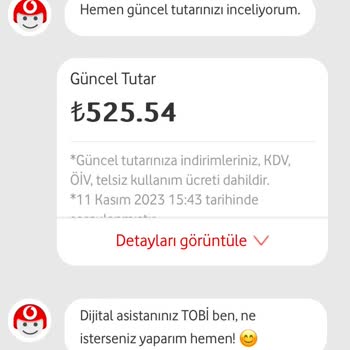 Vodafone Tarife Fiyat Değişimi