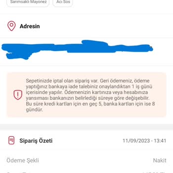 Tıkla Gelsin Paramı Vermedi