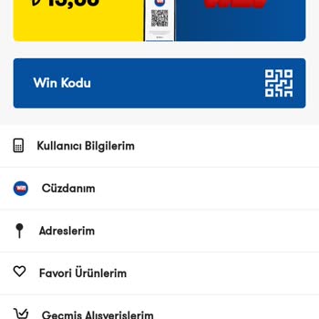 Şok Marketler Vin Uygulamasına Yüklediğim Para Gözükmüyor