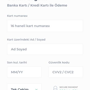 Shopier Ödeme Hatası Veriyor