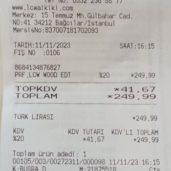 LC Waikiki Raf Ve Kasa Fiyatı Farklılığı
