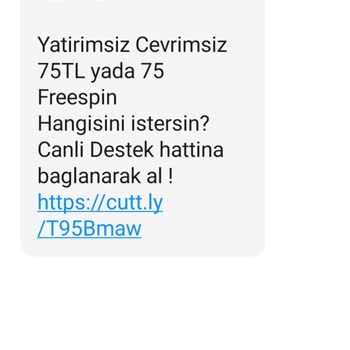 Cutt. Ly Bahis Sitelerinden Gelen Arama Ve Mesajlar