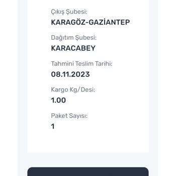 Aras Kargo Zamanında Ulaşmayan Gönderi