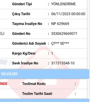 Aras Kargo Çiçek Sepeti Şaşırtmadı