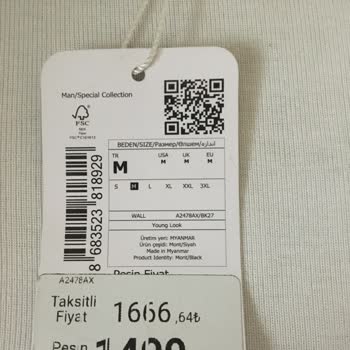 DeFacto'dan Ürün Değişim İstiyorum