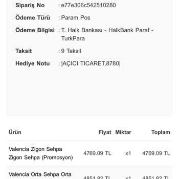 Bellona Online Alışveriş Sorunu