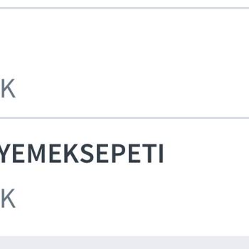 Yemeksepeti Fazla Ücret Tahsili