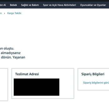 Amazon Ertesi Gün Teslimatlı Ürünü Teslim Etmiyor
