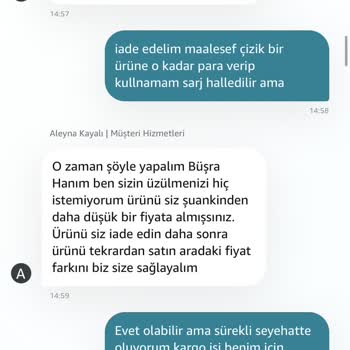 Amazon İpad İade Krizi