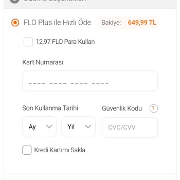 FLO Ayakkabı Para İadesinin FLO Plus'a Yüklenilmesi