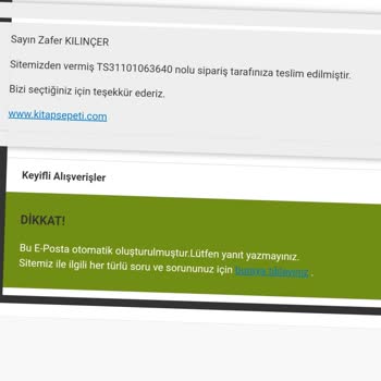 Kitapsepeti Sipariş Teslim Edildi Yalanı