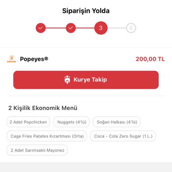 Popeyes Canlı Destek Cevap Vermiyor Sipariş Gecikti 1 Saati Geçti