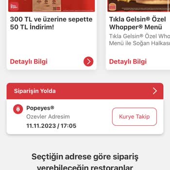 Popeyes Canlı Destek Cevap Vermiyor Sipariş Gecikti 1 Saati Geçti