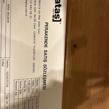 Yataş Enza 50 Günde Teslim Etti!