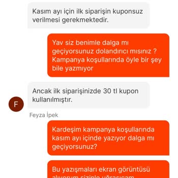 Migros Yemek Kampanya Koşulundaki Kuponu Vermiyor