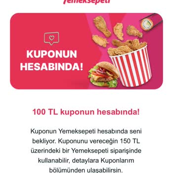 Yemeksepeti Verdiği Kuponu Kullandırtmıyor...