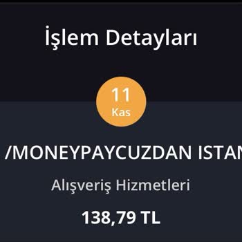 MoneyPay Banka Hesabımdan Para Çekti Ama Sipariş Oluşmadı