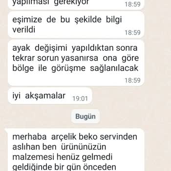 Ayıplı Ürün Arçelik 11 Kg Çamaşır Makinesi İade Talebi