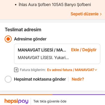 Hepsiburada Sipariş Verememe Sorunu